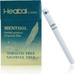 HEABAL Herbal Cigarettes – Tobacco Free, Nicotine Free – Menthol